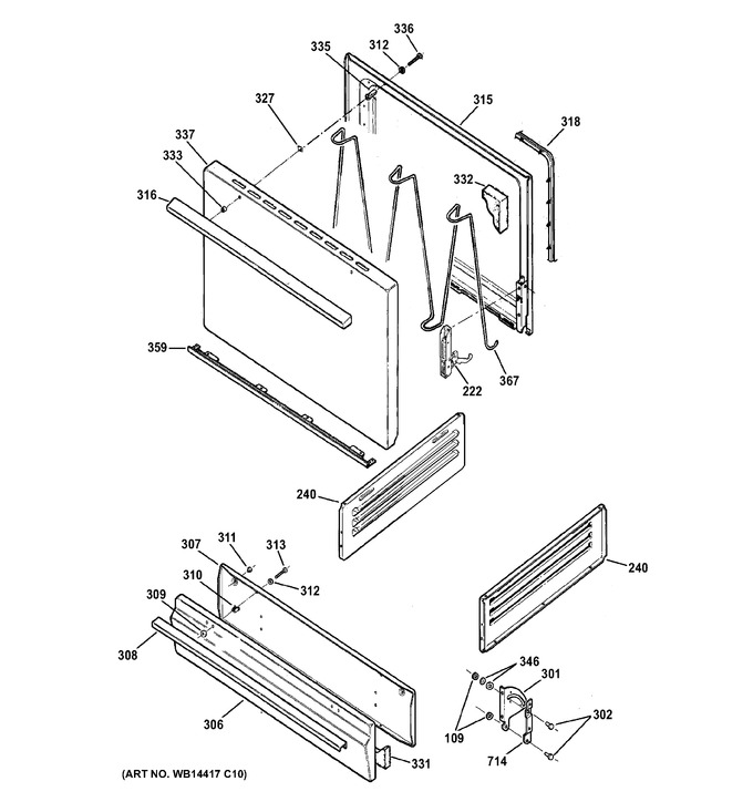 Diagram for RGB525DED2WW