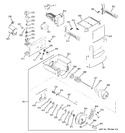 Diagram for 6 - Ice Maker & Dispenser