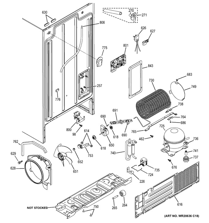 Diagram for GSL25JGDE LS