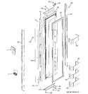 Diagram for 1 - Freezer Door