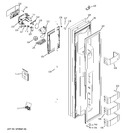 Diagram for 1 - Freezer Door