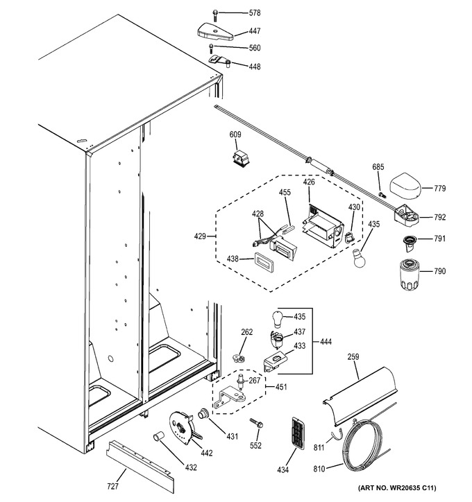 Diagram for GSF25JGDF WW