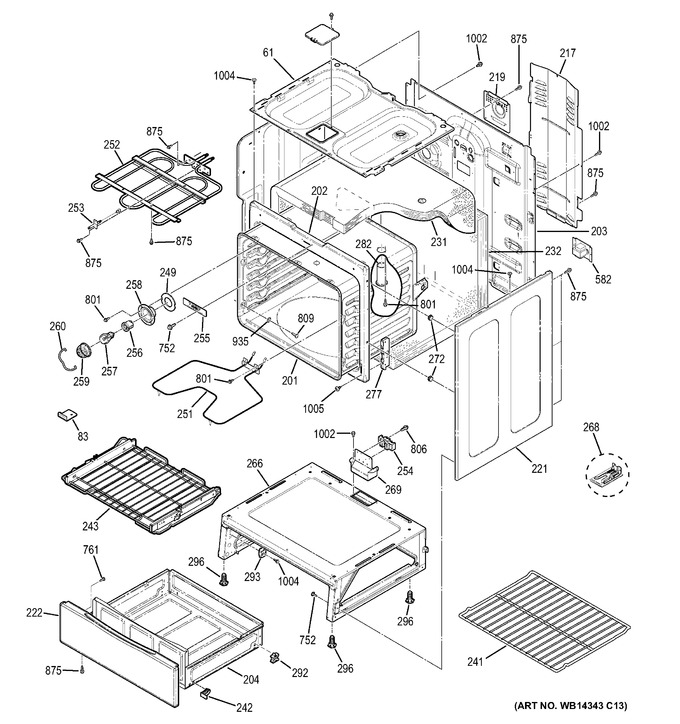 Diagram for JB350DF2WW