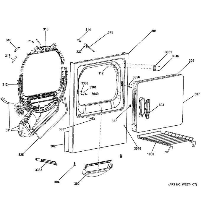 Diagram for GTDS560GF2WS