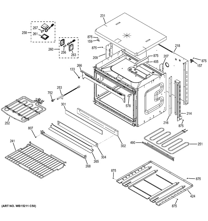 Diagram for JK5500SF1SS