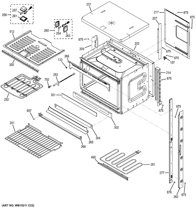 Diagram for JT5500DF1BB