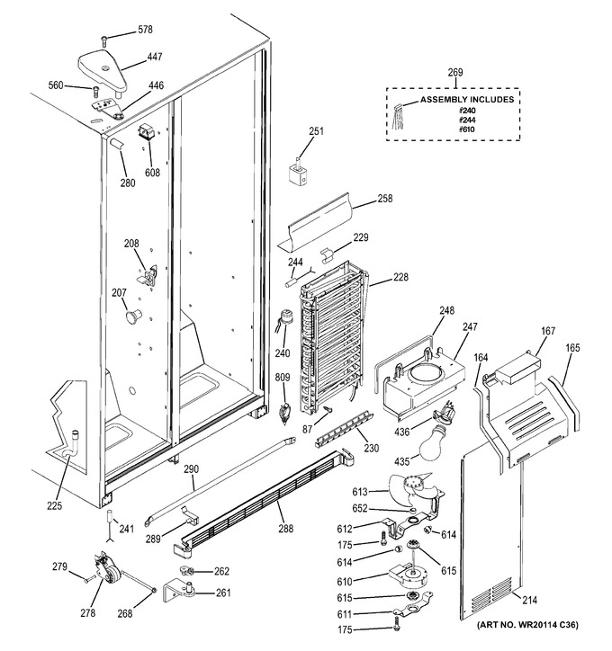 Diagram for GSF25JGDCWW