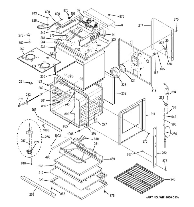 Diagram for PT970DR2WW