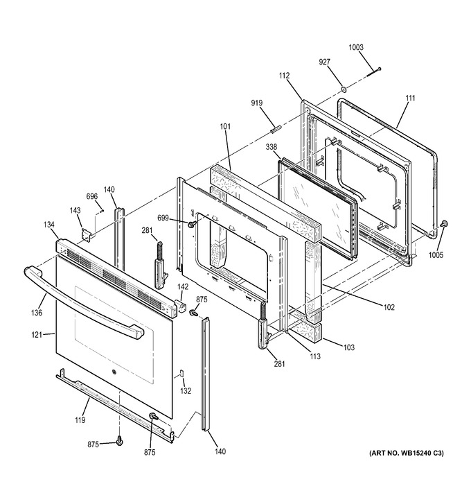 Diagram for JB695DF1WW