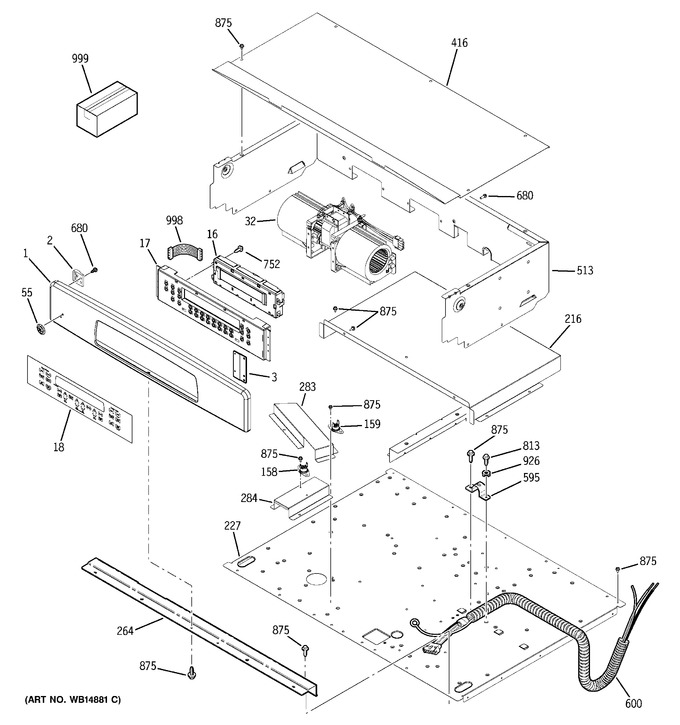 Diagram for JTP55DP3WW