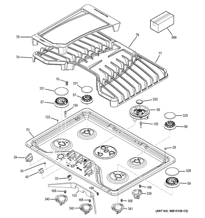 Diagram for PGP986SET2SS