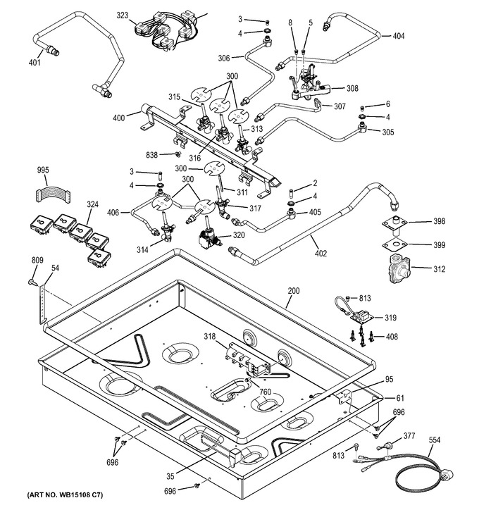 Diagram for PGP986SET2SS