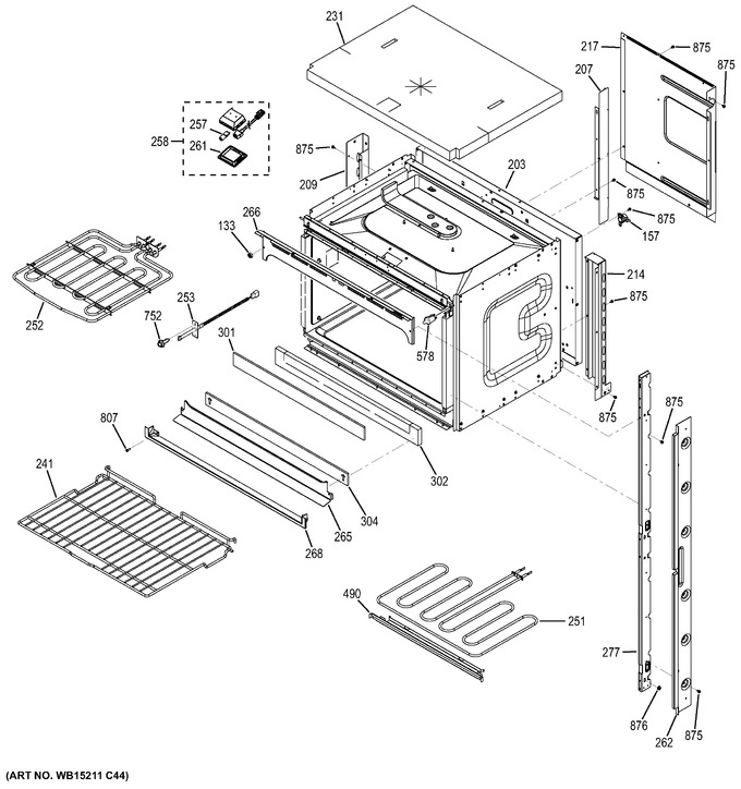 Diagram for JK3500DF1WW