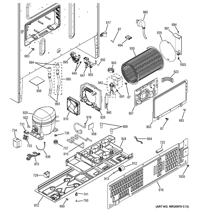 Diagram for GNE26GGDEWW