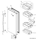 Diagram for 3 - Fresh Food Door - Rh