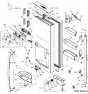 Diagram for 1 - Dispenser Door