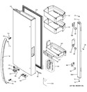 Diagram for 2 - Fresh Food Door - Lh