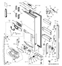 Diagram for 1 - Dispenser Door