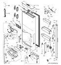 Diagram for 1 - Dispenser Door