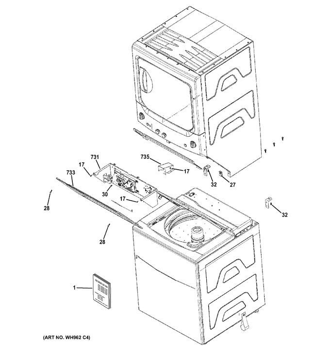 Diagram for GTUP270EM1WW