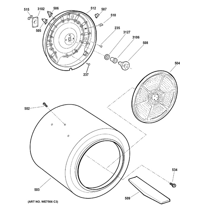 Diagram for DMCD330EJ2WC