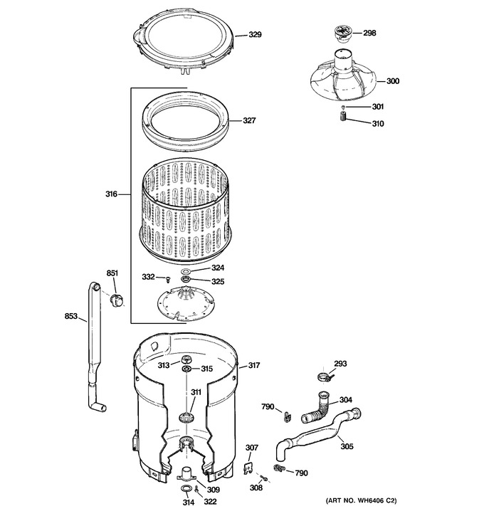 Diagram for GTAN5550D1WW