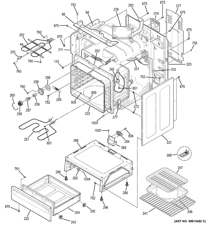 Diagram for JBP69BH2BB