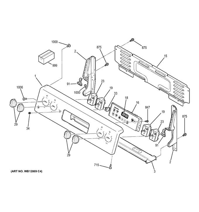 Diagram for JBP23DR4WW