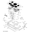 Diagram for 1 - Control Panel & Cooktop