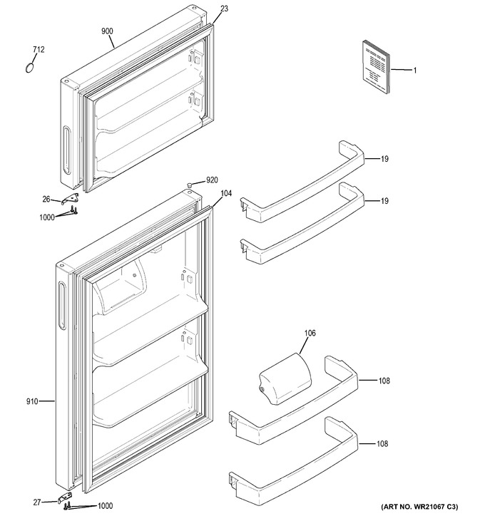 Diagram for GPE16DTHBRCC