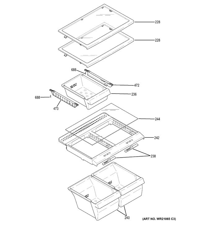 Diagram for GTE16GSHBRSS