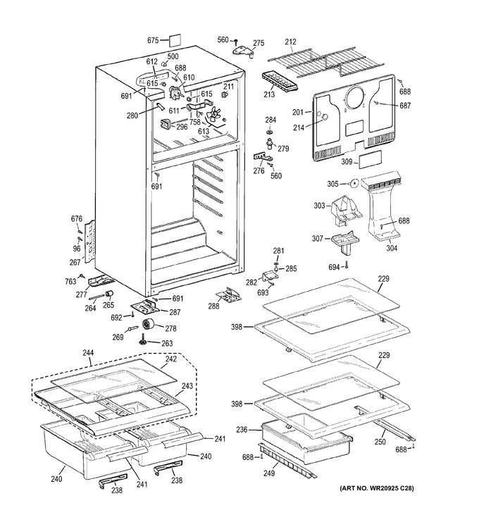 Diagram for GTH18GBDHRBB