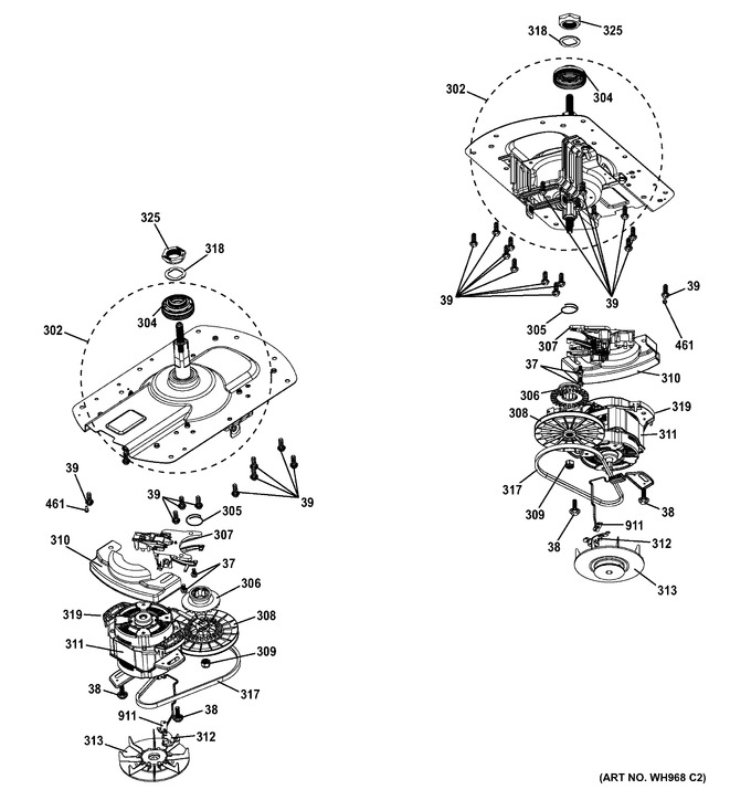 Diagram for GTUP270EM3WW