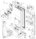 Diagram for 1 - Dispenser Door