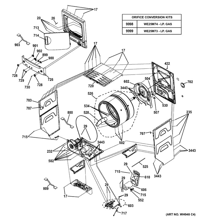 Diagram for GTUN275GM0WW