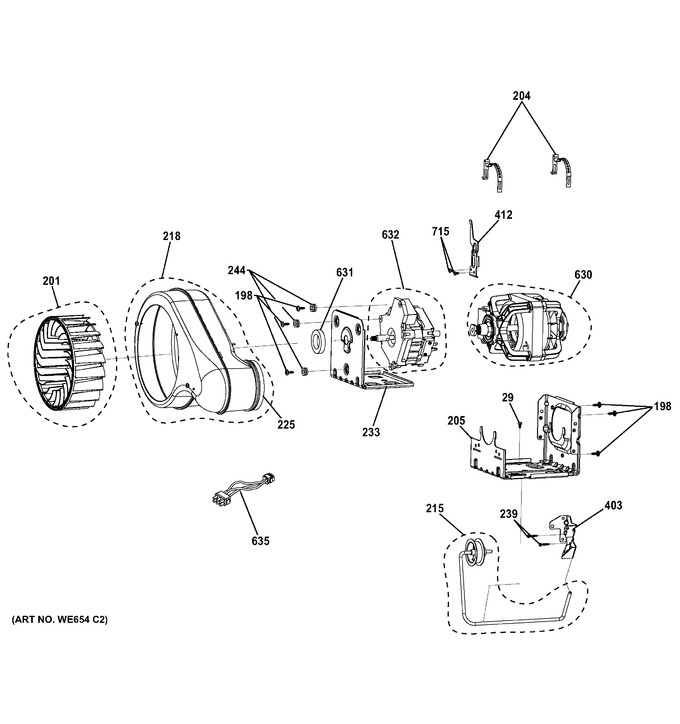 Diagram for GTDL740ED0WW