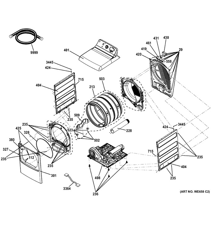 Diagram for GTDL740ED0WW