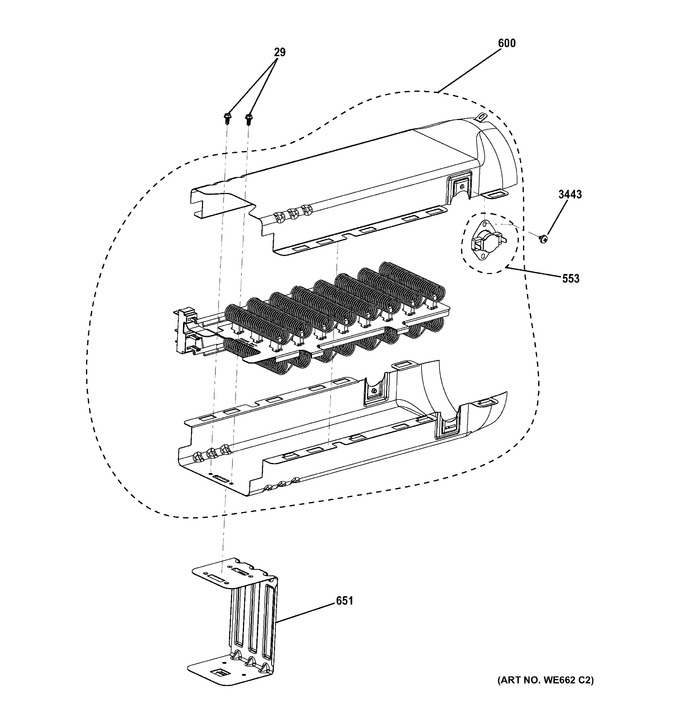 Diagram for GTDL740ED0WW