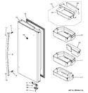 Diagram for 4 - Fresh Food Door