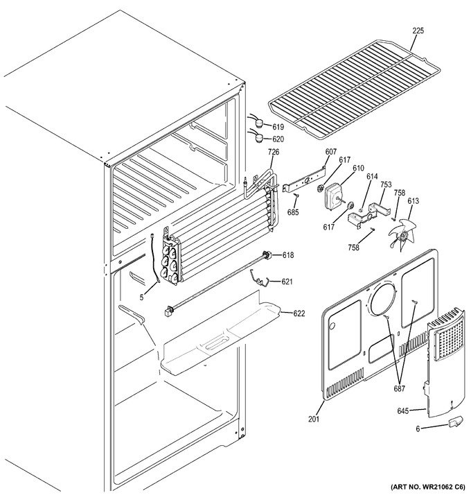 Diagram for GIE18CTHBRWW