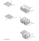 Diagram for 5 - Freezer Shelves