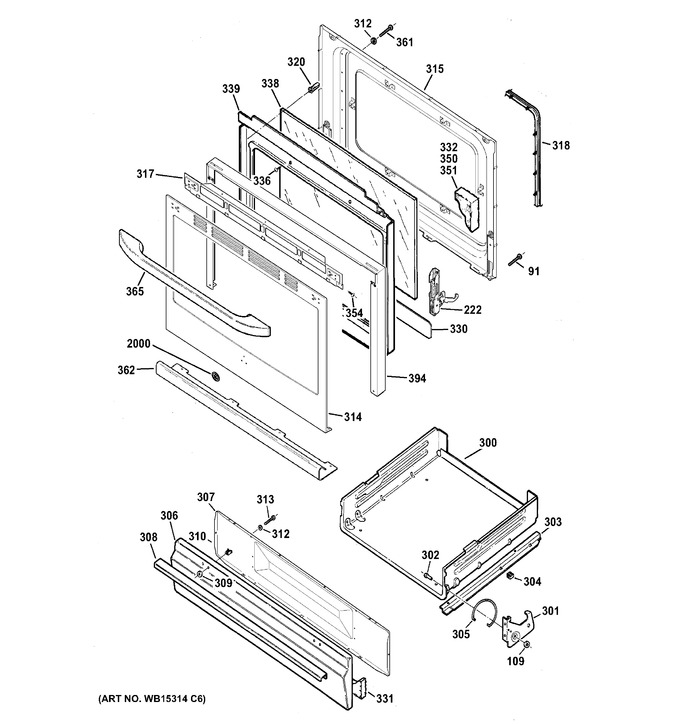 Diagram for JGBS65REF1SS