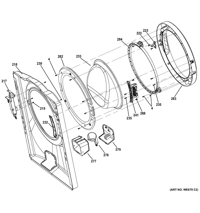 Diagram for GFWH1200D0WW