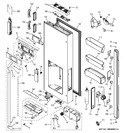 Diagram for 1 - Dispenser Door