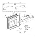 Diagram for 1 - Freezer Door