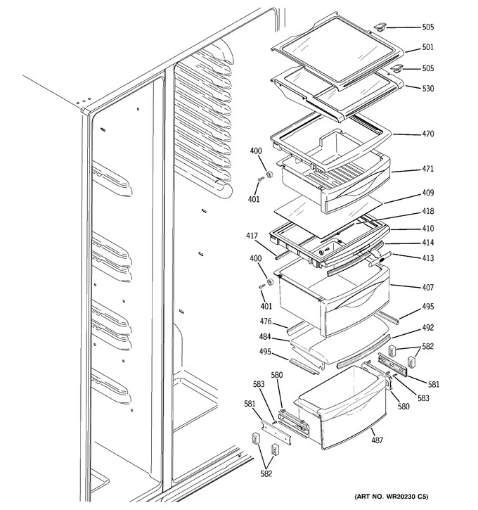 Diagram for PZS23KSEEFSS