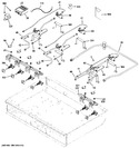 Diagram for 1 - Gas & Burner Parts