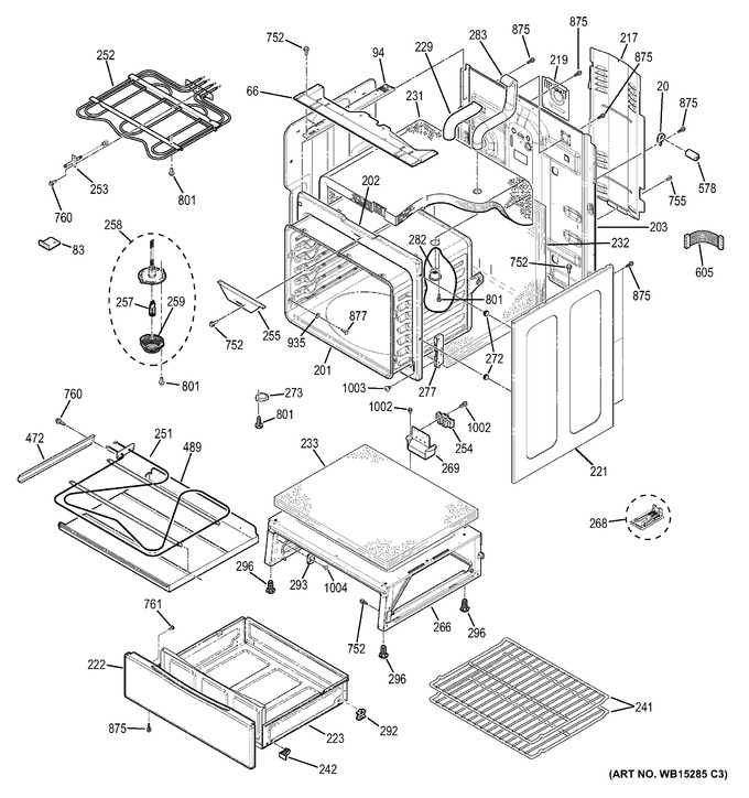 Diagram for JB750DF3BB