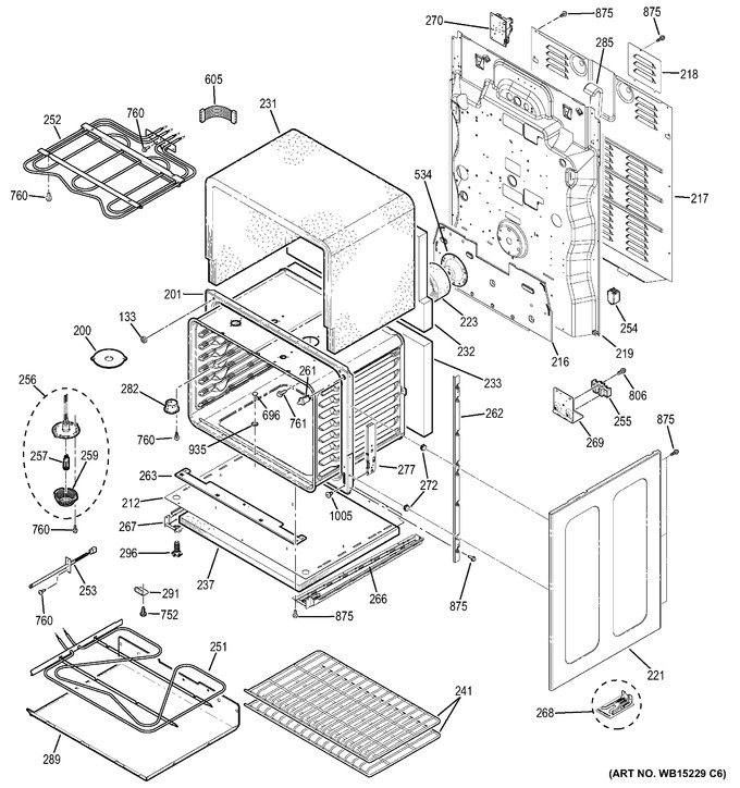 Diagram for JB870DF3BB