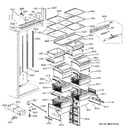 Diagram for 3 - Shelves & Drawers